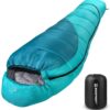 abe24a901ac2d104 Bessport Mummy Sleeping Bag | 15-45 ℉ Extreme 3-4 Season Sleeping Bag for Adults Cold Weather– Warm and Washable, for Hiking Traveling & Outdoor Activities