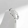 abe37b4a9f4e14de MODIAN 925 Sterling Silver Daily Retro Lock Eternity Bands Rings Vintage Stackable Party Fine Jewelry For Women Accessories