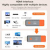 Wireless HDMI Video Transmitter and Receiver Extender kit Stick Dongle Adapter For PC Camera Laptop To Projector Monitor TV