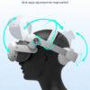 ac2431f2bd4ad8a0 Replaceable Elite Strap for Meta Quest 3 VR Headset Improve Comfort Adjustable Head Strap for Meta Quest 3 Accessories Helmet