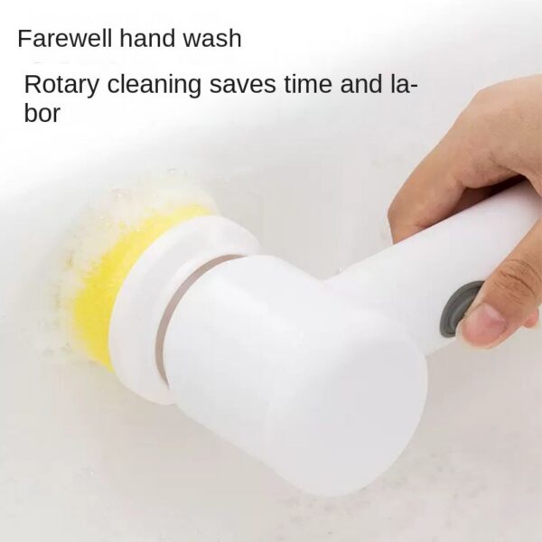 Multi-functional Electric Cleaning Brush Kitchen Bathroom - Wireless Handheld Power Scrubber for Dishes, Pots, and Pans