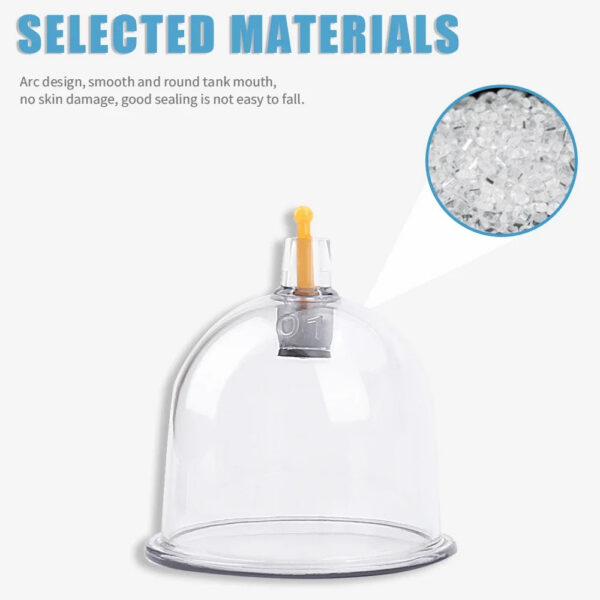ac58e05dc49cd773 32 Pieces Professional Vacuum Acupuncture Cupping Massager Therapy Cans Vacuum Cupping Care Anti-Cellulite Suction Cups For Body