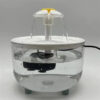 ac5afb96e00dbaf1 Transparent Pet Automatic Circulation Drinking Dispenser USB Rechargeable Cat Water Fountain for Cats