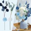 ac5ddb70f70f20dd CEWOR Artificial Flowers with Vase Faux Flowers in Vase Fake Flowers Bouquet for Table Centerpiece Decorations Home Kitchen Decor