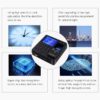 ac71c5170a489141 2.4 Inch Attendance Machine Fingerprint/Password/ID Card Recognition Time Clock Employee Checking-in Recorder Multi-language