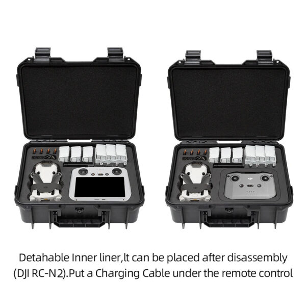 ac7e96639b0bef9f For DJI Mini 4 Pro Case Mini 4 Pro Explosion Proof Case Mini 4 Pro Bag Portable Waterproof Box Hard Shell Large Capacity Case
