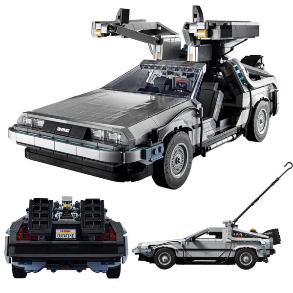 aca0ec27f8f4e340 NEW Back to the Future Time hine Compatible 10300 Building Blocks Technical Car Bricks Construct Toys For Children Gifts