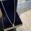 aca268671013e0c7 Popular S Sterling Sier Sparkling Necklace for Women Light Round White Diamond Pendant Galaxy Collar Chain Jewelry