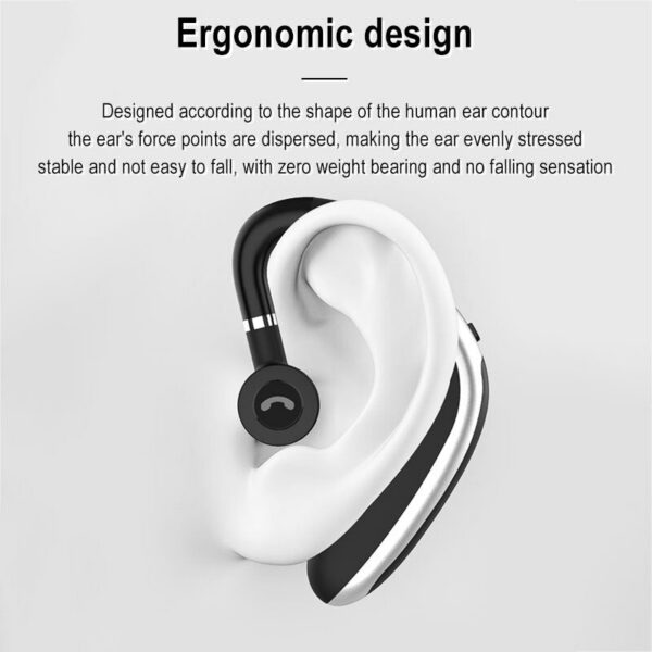 Wireless Bluetooth Earphones For Single Wearing Business Driving In Ear Gaming Sports Sweat Resistance