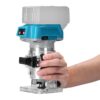 acb0662bec9c4edb Woodworking Electric Trimmer Brushless Trimming Machine Wood Router Milling Engraving Slotting Machine For Makita 18V Battery