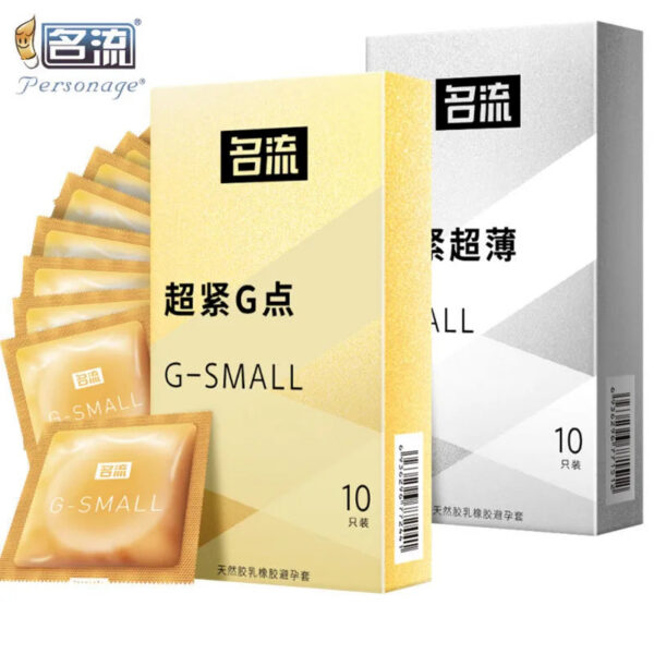 acd53d5411687e6c PERSONAGE ALL Small condom 45mm 49mm Tight Ribed Spikes Condoms Long Delayed Pleasure Latex Penis Sleeve Safe Lubricantion Toys