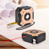 40M Tape Measure Distance Meter Stainless Digital Retractable Roll Cord Rangefinder Woodworking Laser Measuring Tool