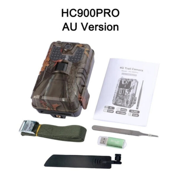 ad06741945dfd02b Hunting HC-900pro Night Vision Outdoor 4G with App Remote Control Trail Camera 4k Video 36MP Photo Live Show Wildlife