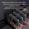 ad0cd42ca8de8b3a Acasis Dual-Channel HDMI-compatible Broadcast PCI Express HD Video Capture Card 1080p 60Hz OBS Vmix Wirecast Streaming