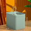 Ultra-Quiet Cat Fountain Filter Smart Automatic Pet Dog Water Dispenser&Burnout Prevention Pump1.5L Recirculate Filtrin
