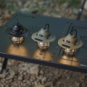 ad42ed0e31d43f60 DUSSERSAT outdoor retro small chandelier, camping lamp, atmosphere lamp, USB rechargeable tent lamp, LED camping chandelier