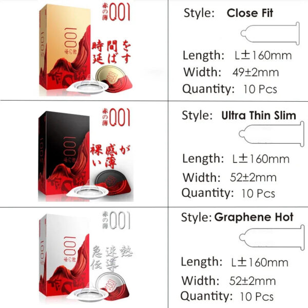 ad4456b20657872c OLO 3 Box Kit 30pcs Ultra Hyaluronic Acid Condoms Thin Lubricated Smooth Latex Condom Close Fit Cock Dick Penis Sleeve Sex Toys