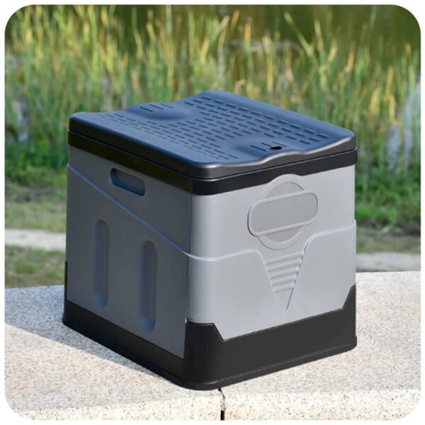 ad4aedcfe0e74edf Folding Portable, Collapsible, Anti-Odor Storage Box, Car Toilet, Adult Self-Driving Travel Emergency Toilet