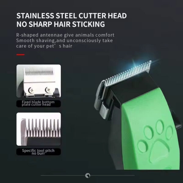 Grooming Clippers Cordless Electric Dog Pet Clipper Rechargeable Cat Hair Trimmer For Dogs Adjustable