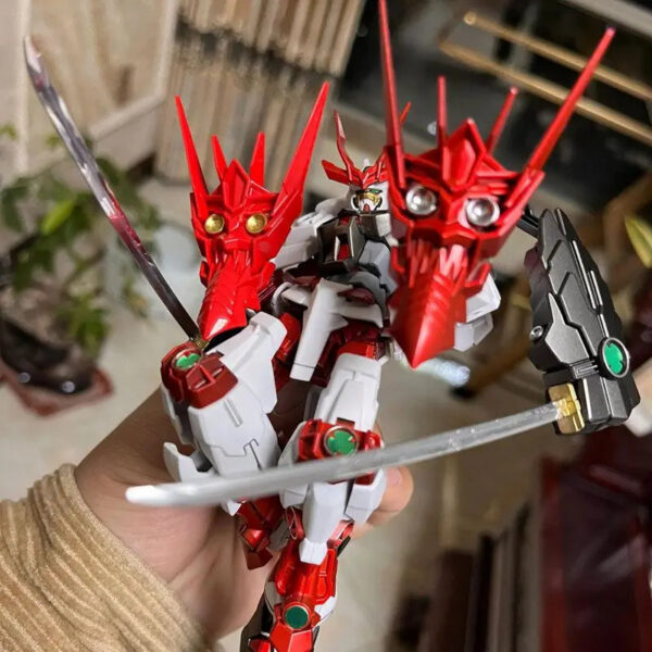 The Warring States Astray Red Frame MBF-P02 HG 1/144 Assemble The Model Action Figure Decorative Children Toy Gift Collectible
