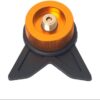 Butane Fuel Canister Adapter,Camping Grill Gas Stove Adapter,Camping Backpacking Butane Stove Gas Convert Connector Adapter