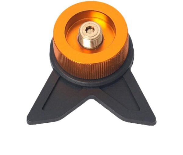 Butane Fuel Canister Adapter,Camping Grill Gas Stove Adapter,Camping Backpacking Butane Stove Gas Convert Connector Adapter