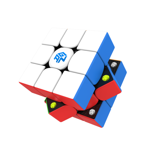 ad8186d03b61b769 3x3x3 Magnetic Magic Speed Cube Stickerless Gan 356M Professional Fidget Toys GAN 356 M Lite Cubo Magico Puzzle
