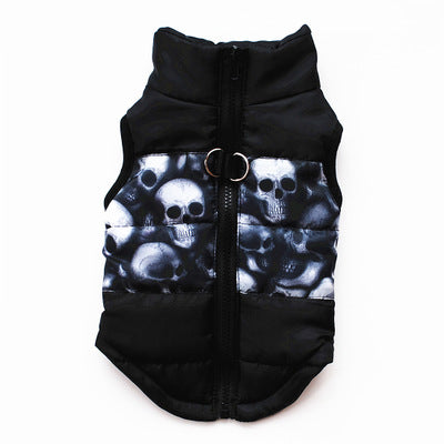ad883a37110f5521 Winter Warm Clothes For Small Dogs Pet Clothing Puppy Outfit Windproof Dog Jacket Chihuahua French Bulldog Coat Yorkies Vest