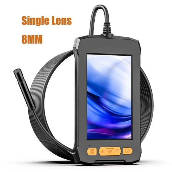 ad935fe74eaf9821 4.3 Inch IPS Screen Industrial Endoscope Camera Single Dual Lens HD1080P Car Inspection Borescope IP68 Waterproof LEDs 2600mAh