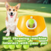 Dog Launcher Automatic Dogs Chase Toy Tennis Throwing Pill hine Fun Interactive Throw Rechargable Catapult USB Charging