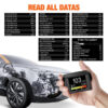 adb4659104032d8a ANCEL A202 On-board Computer Car Digital Computer Display Speed Fuel Consumption Temperature Gauge OBD2 Automobile Scanner