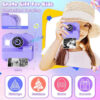 adb6e0e7048656fa Children's Mini Digital Video Camera with Thermal Printing & Multiple Image Stabilization, 32GB Card Included
