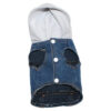 XS-2XL Denim Cowboy Pet Clothing For Small Dogs Jeans Jacket Dog Vest Coat Puppy Outfits Cat Clothes