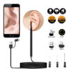 ade84cebaa361b8f Medical In Cleaning Endoscope Spoon Mini Camera Picker Wax Removal Visual Ear Mouth Nose Otoscope Support Android PC