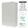 Smart Aroma Diffuser Wall Mounted Essential Oil Diffuser  APP Control Fragrance Diffuser Big Coverage Scent Machine Hotel Home