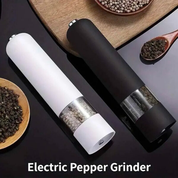 adee5f05e1723ca9 Automatic Electric Pepper Grinder Salt Mill-Adjustable Spice Crusher Forkitchen Gadgets And Supplies-Reusable