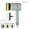adfa995a4ddc9f4b Brush Multi-functional Home USB Rechargeable Electric Rotary Scrubber Household Appliances Cleaning Gadget