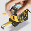 adff407304b142b4 3 In 1 Digital High Precision Laser Rangefinder Steel Tape Measure