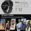 New Smartwatch 6 Full Touch Pressure Blood Oxygen Bluetooth Call Sports Smart Watch Men Women For IOS android