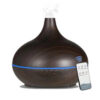 ae477b89f439fff8 Air Humidifier Aromatherapy Essential Oil Diffuser Wood Grain 500ml Ultrasonic Remote Control 7 Color Lights For Home Bedroom