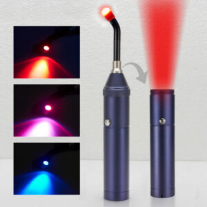 Portable Red Light Infrared Device Sore Canker Lip Therapy Handheld Removable Oral Physiotherapy Wand Health Pain Relief