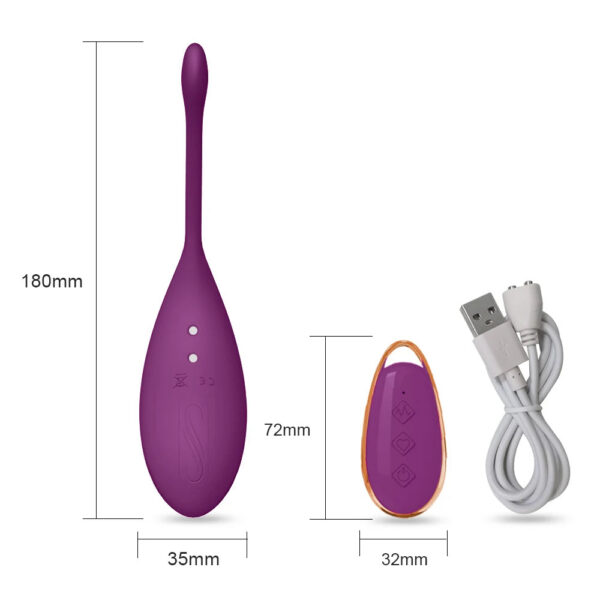ae6fc446b57e00e6 Sex Vibrator Women's Wireless Remote Control G-spot Wearing Vibrating Egg Clitoris Underwear Massager Sex Toys Adult Products