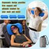 ae849d2e47332453 Tatuo 3 Pcs Inflatable Camping Travel Pillow Ultralight Inflating Pillows Lightweight Camping Pillow Portable Backpacking Pillow for Neck Lumbar Support Hiking Sleeping Camping (Dark Blue)