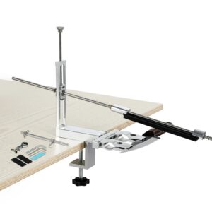 S09 Professional kitchen chef knives and accessories Knife sharpener machine with diamond rolling sharpener sharpening stone