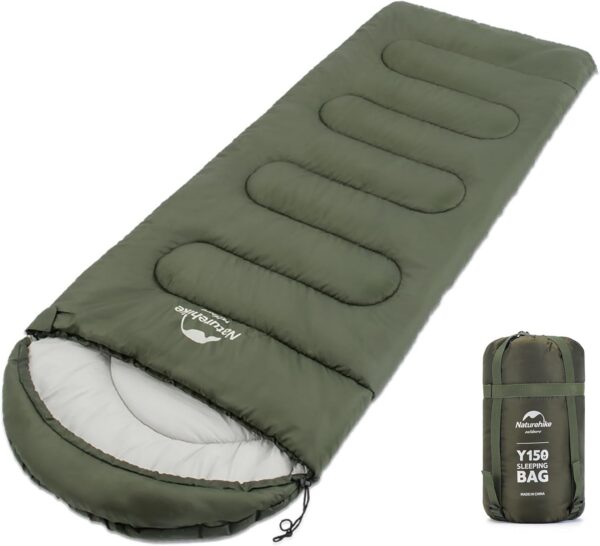 Naturehike Sleeping Bag for Adult,Combine Double Sleeping Bag,Oversized 220×85cm,L and R,3 Season,Ultralight Lightweight Compact with Compression Bag