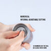 1ZPRESSO Q2 Manual Portable 38mm Heptagonal Stainless Steel Burr Coffee Mill Step Adjustment Hand Crank Grinder