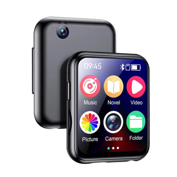 af048a7f539be9dd MP3 Music with Bluetooth 5.4 HiFi MP4 Walkman Full Touch Screen Built-in Speaker Recorder Camera Video Player FM/E-book