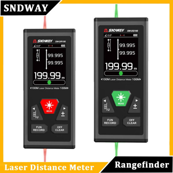 af1632bd5b3883c8 SNDWAY SW Rangefinder Digital Distance Professional High Precision Mini Range Finder Laser Tape Measure Trena Meter