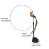 af21820ec9b86083 Upgraded Epoxy Sucker Steel Wire Long Rod Feather Teasing Stick Cat Self Hi No Harmful Ingredients