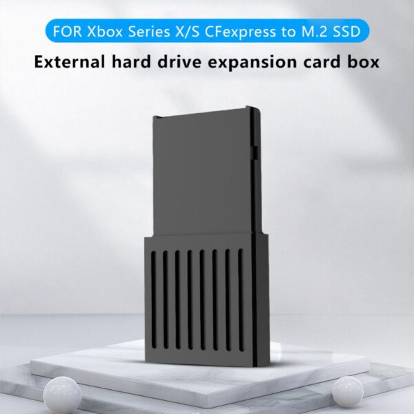 af2285e6ea0ba9cf External Host Hard Drive Conversion For Xbox Series X/S M.2 NVME SSD Expansion Box 32G Bandwidth One Card Dual Purpose